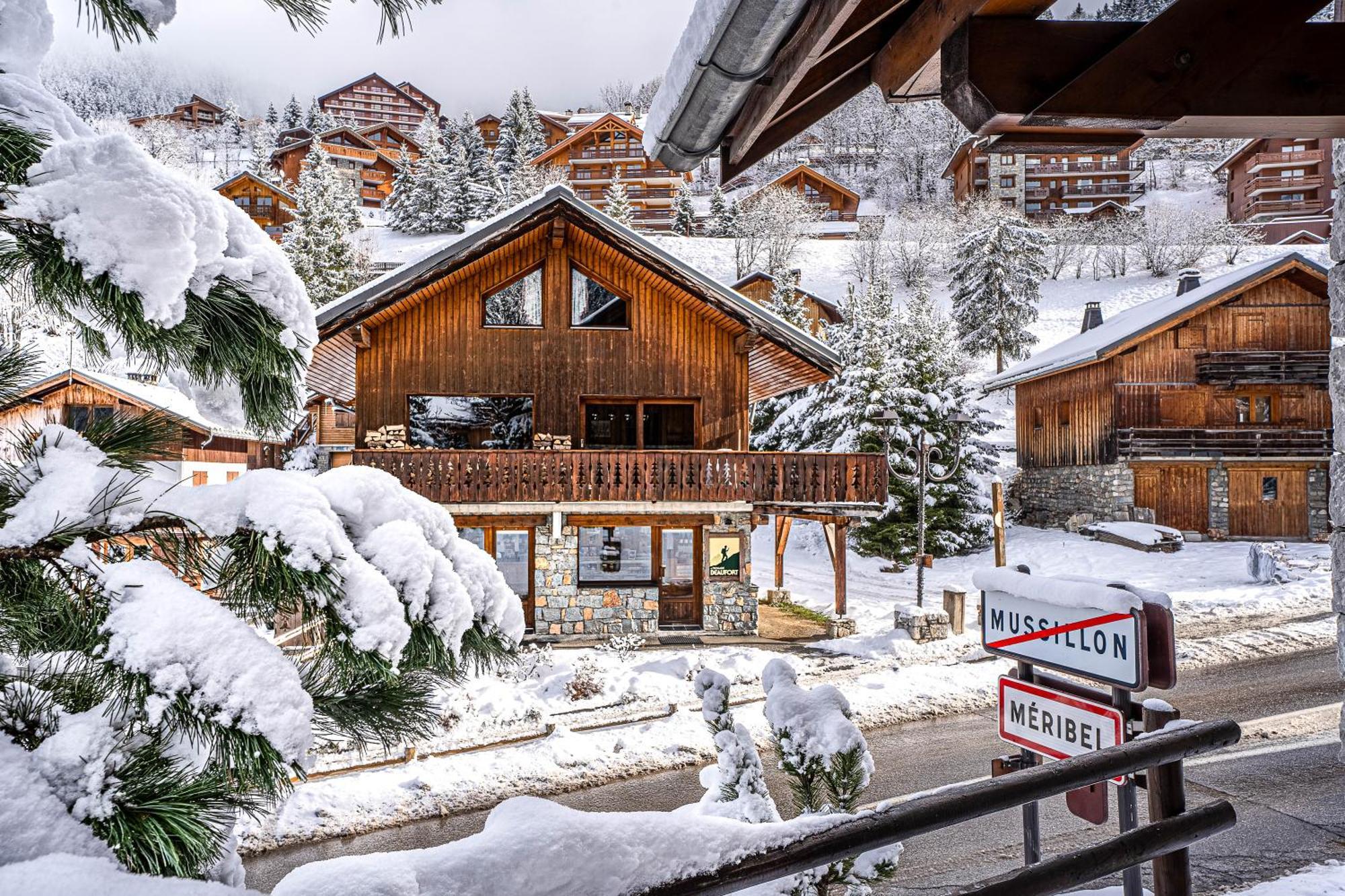 Chalet L'Ecureuil Мерибель Экстерьер фото